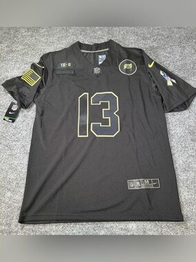 Nike Mike Evans Black Tampa Bay Buccaneers Salute To Service Limited Jersey M